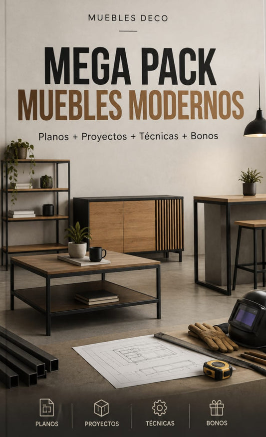 Mega Pack Muebles Modernos